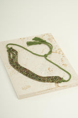 Choker en perles "Vert"