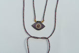 Cord necklace with pendant