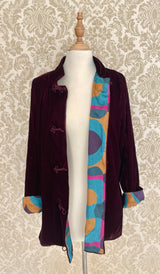 Veste velours avec doublure