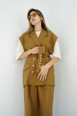 NALA - Ensemble tailleur assorti - Camel