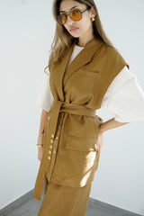 NALA - Ensemble tailleur assorti - Camel