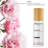 Brume naturelle à la rose - +94% naturel