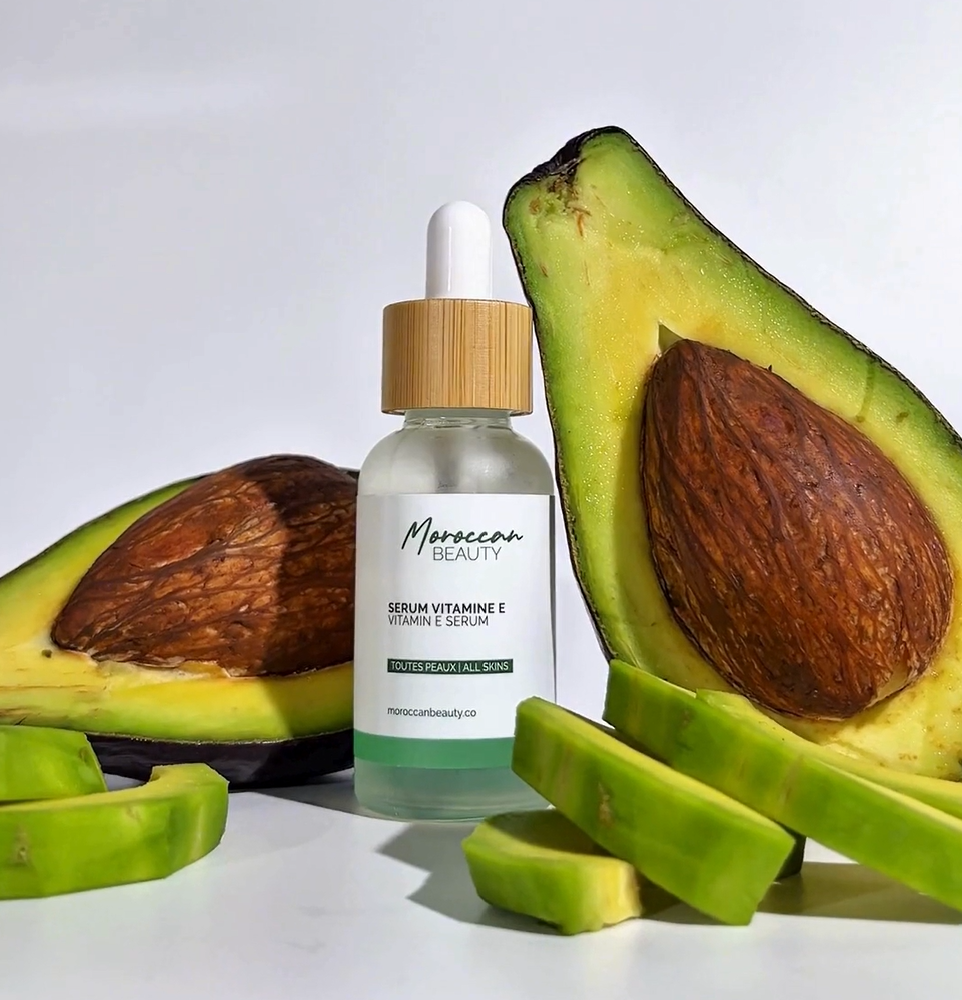 Sérum Vitamine E - ACNE, CERNES & RIDES