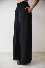 Black Gabardine Pants