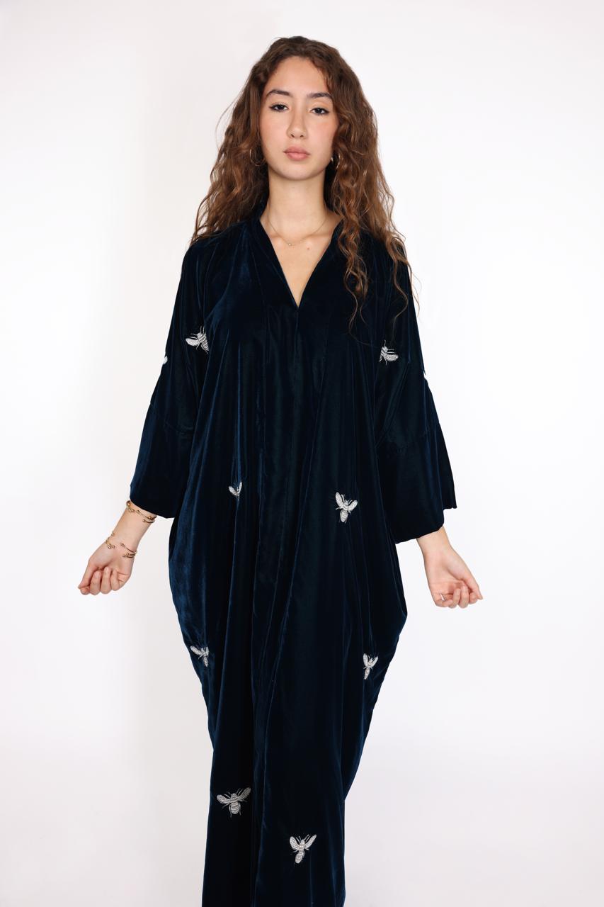 Gandoura Abeille Bleu
