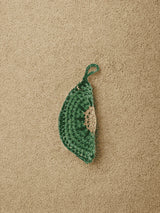Kiwi Raffia Bag Charm