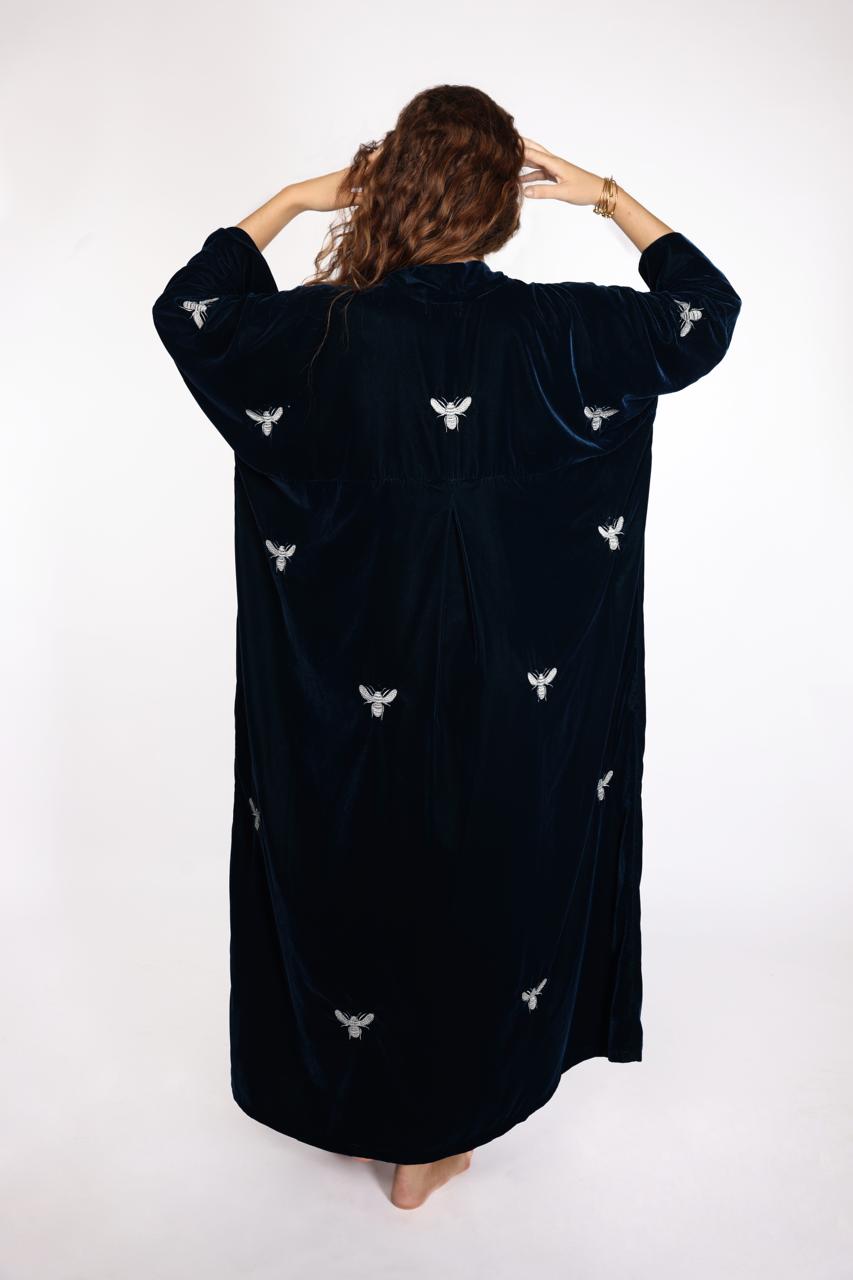Gandoura Abeille Bleu