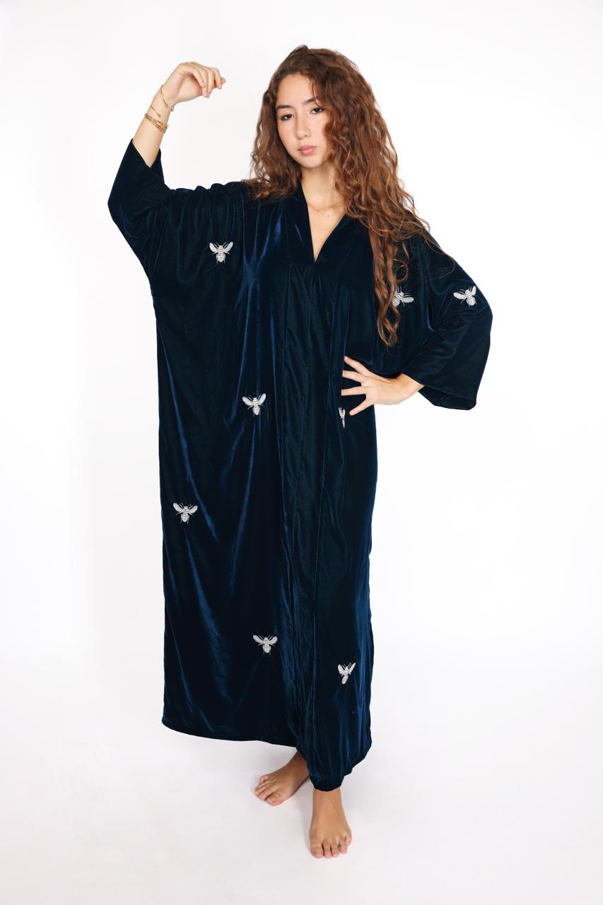 Gandoura Abeille Bleu
