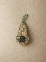 Avocado Raffia Bag Charm