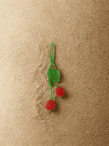 Cherries Raffia Bag Charm