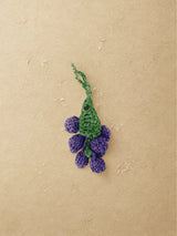 Grapes Raffia Bag Charm