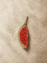 Watermelon Raffia Bag Charm