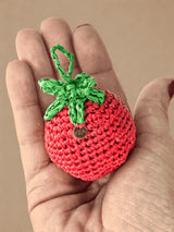 Tomato Raffia Bag Charm