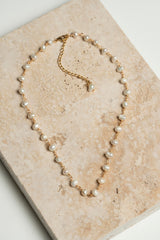 Collier en perles d'eau douce 