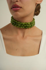 Choker en perles