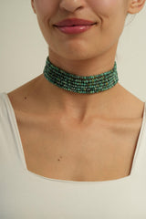 Choker attaché avec un mejdoul marocain
