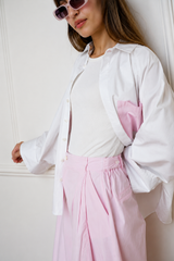 NORA - Ensemble assorti - Blanc et rose