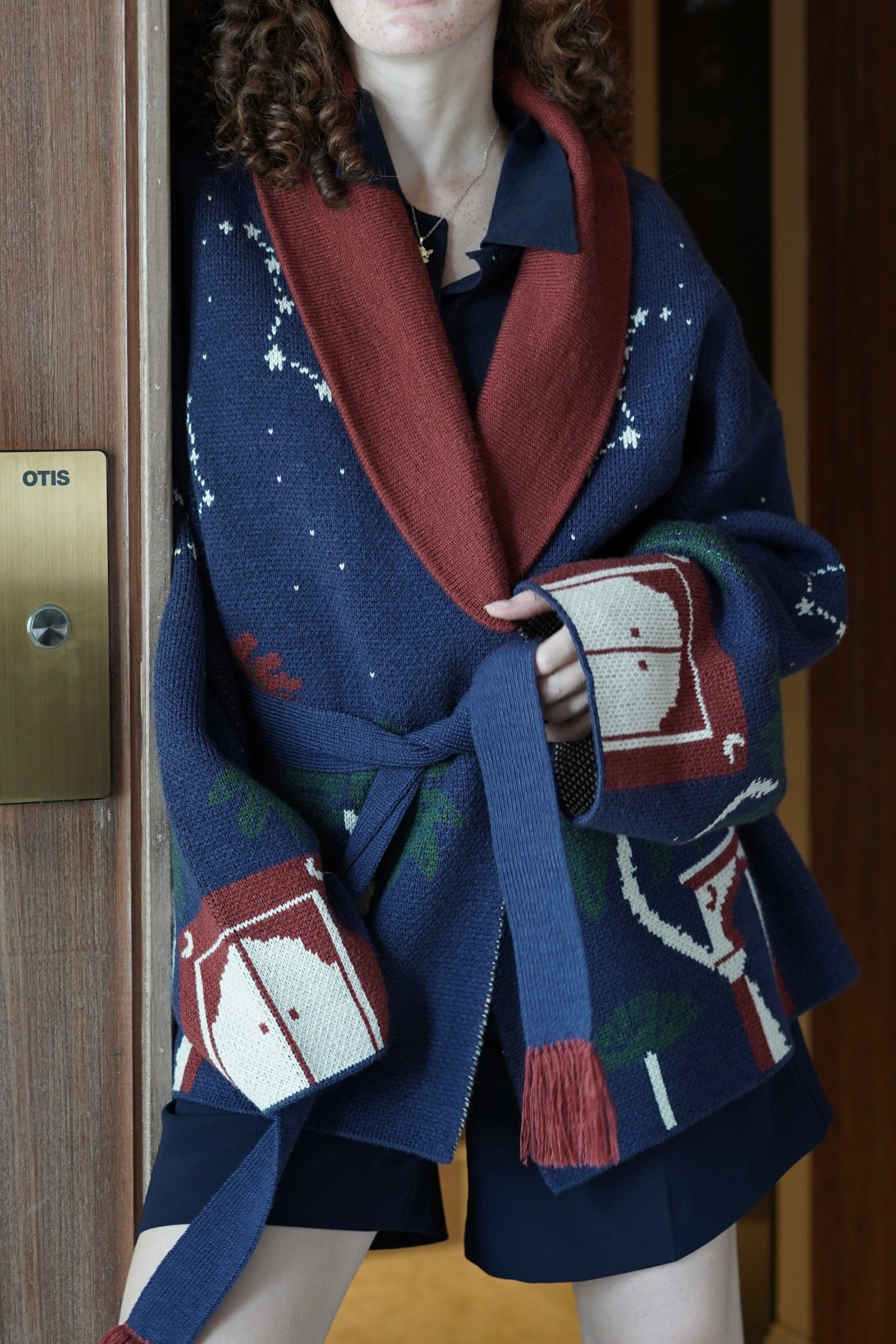 Cardigan Jacquard “1001 Nuits”