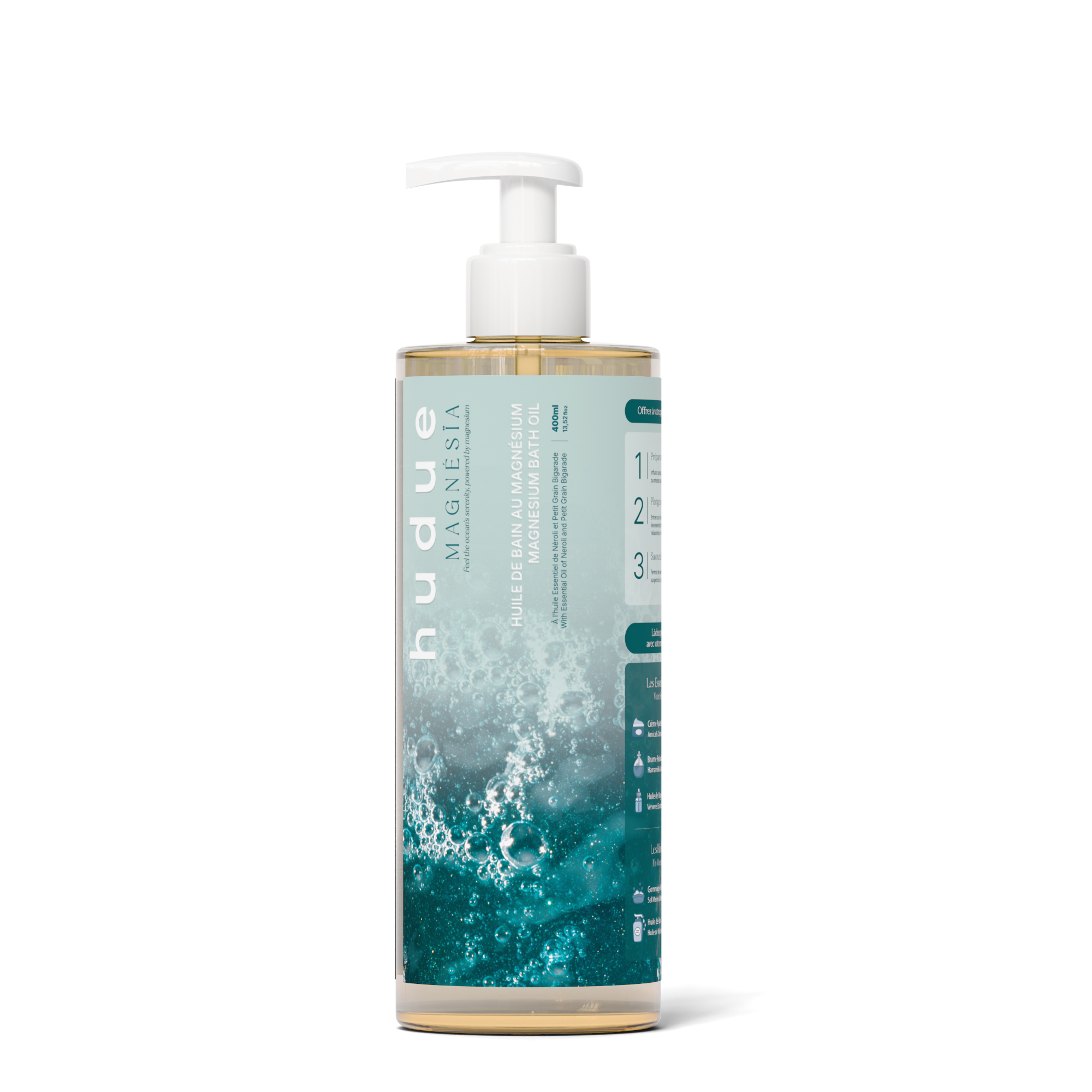 Huile de Bain & Douche au Magnésium 400ml