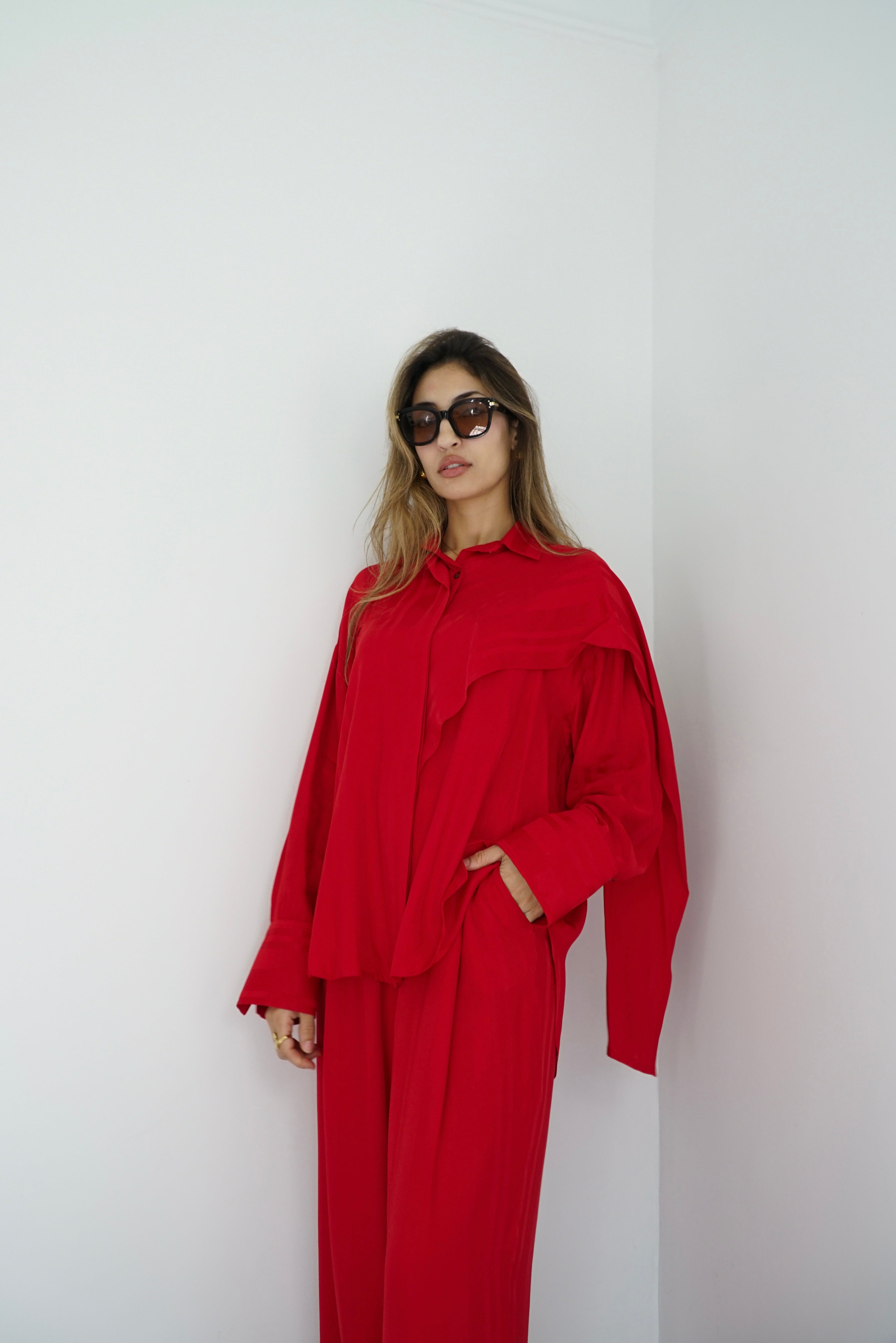 DAREEN – Ensemble rouge assorti