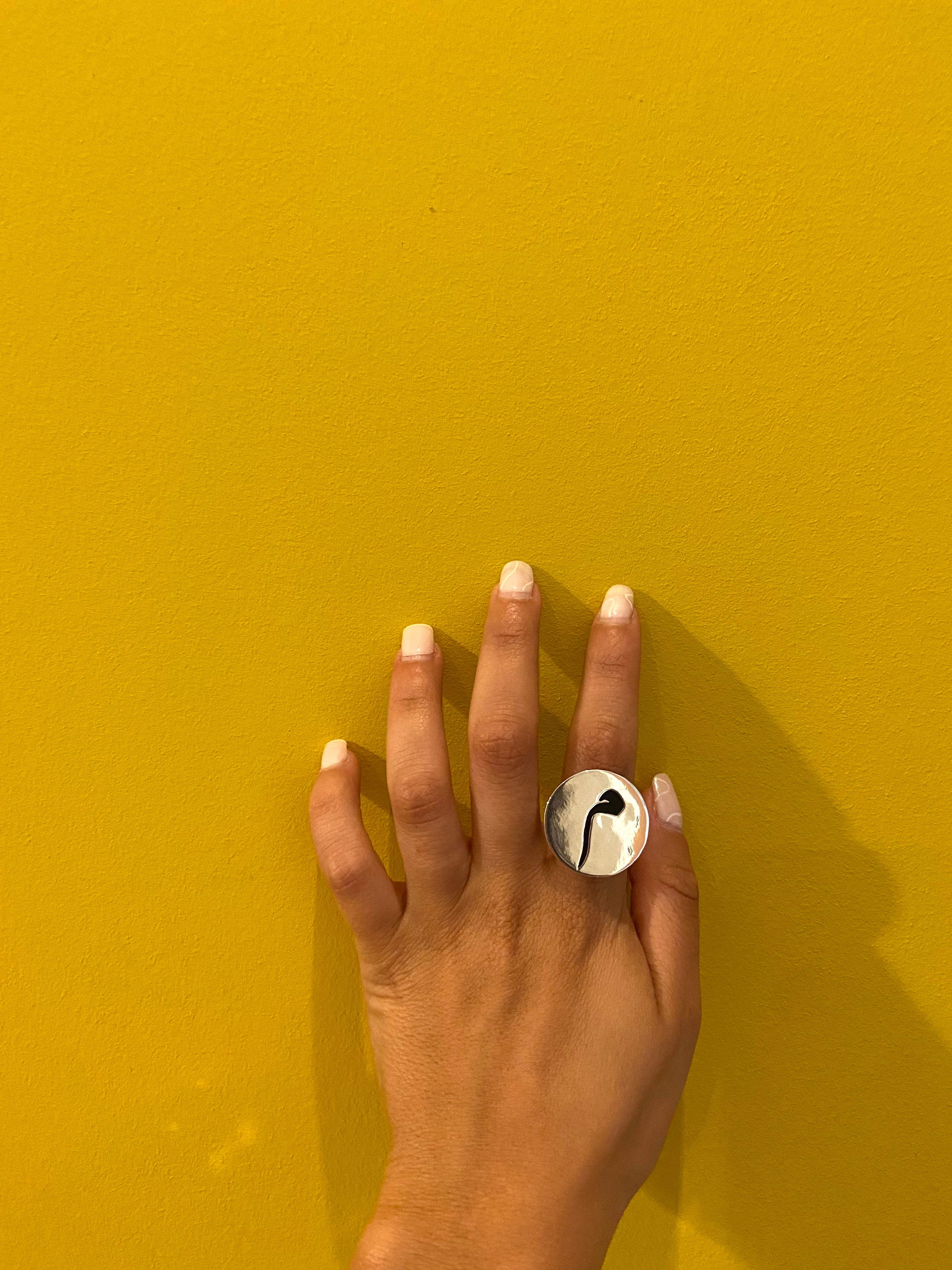 Bague personnalisée Lettre arabe