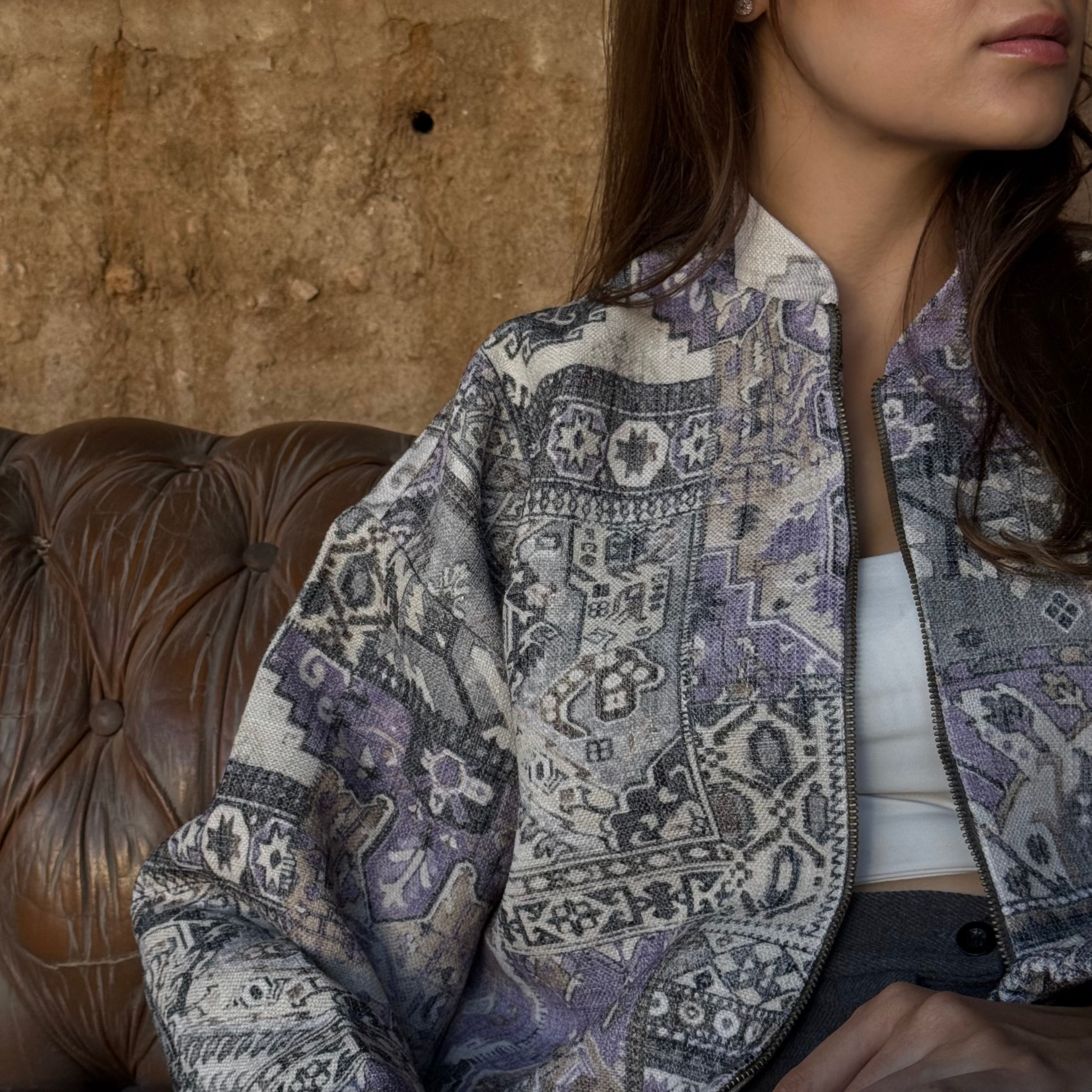 Veste Assilah violet