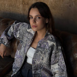 Veste Assilah violet