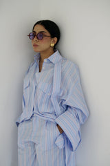 DEEMA – Ensemble rayé coordonné