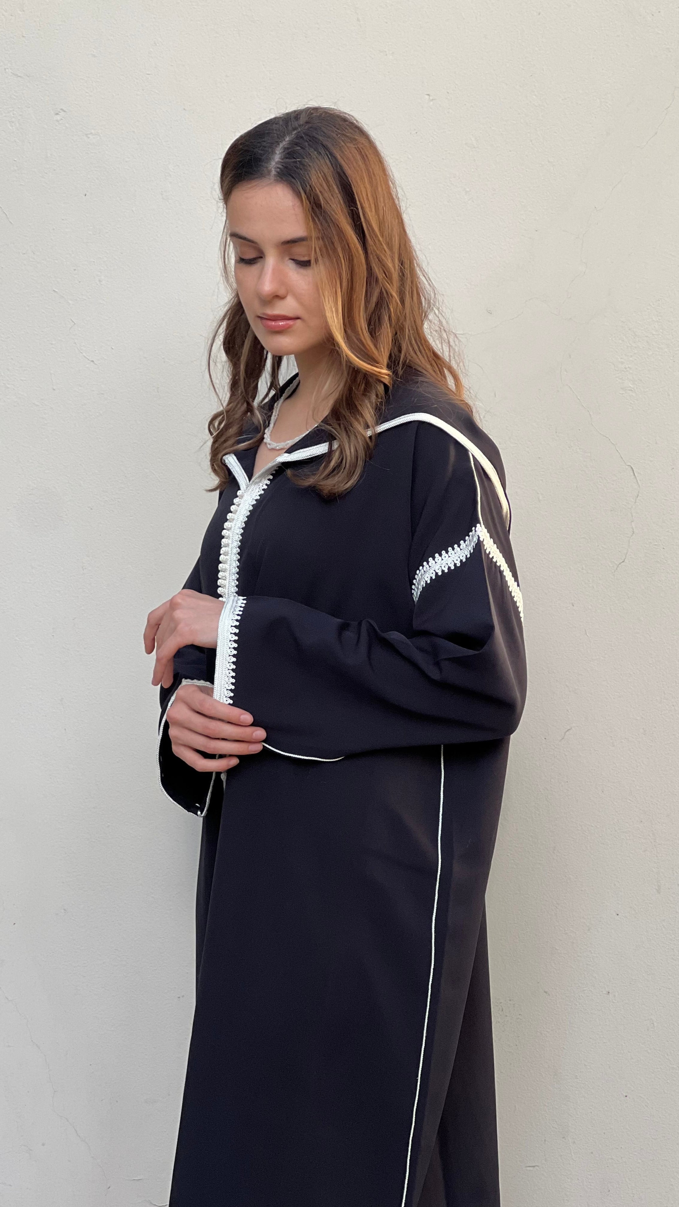 Jellaba classique - Black & White