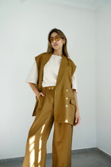 NALA - Ensemble tailleur assorti - Camel