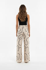 Pantalon Selk Motifs double face