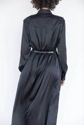 Satin Maxi Dress