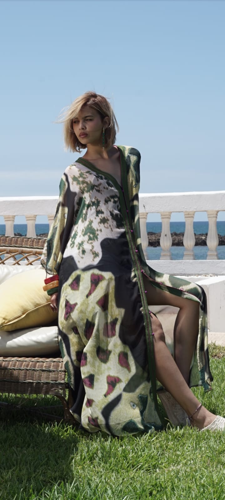 Beachwear en mousseline