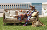 Beachwear en mousseline