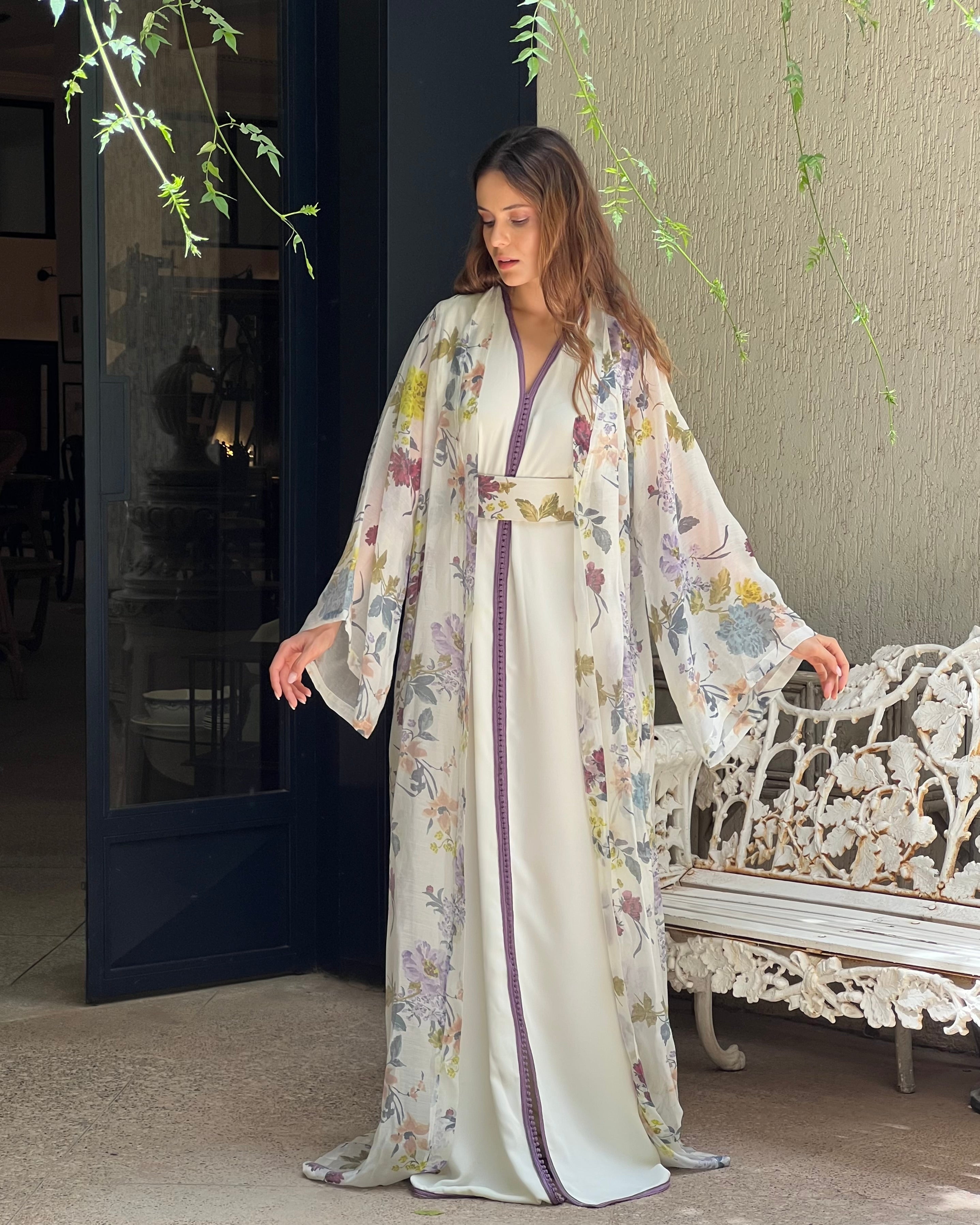 Caftan Fleuris