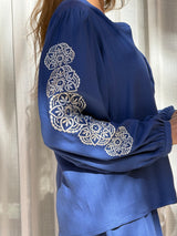 Beige brocade jacket