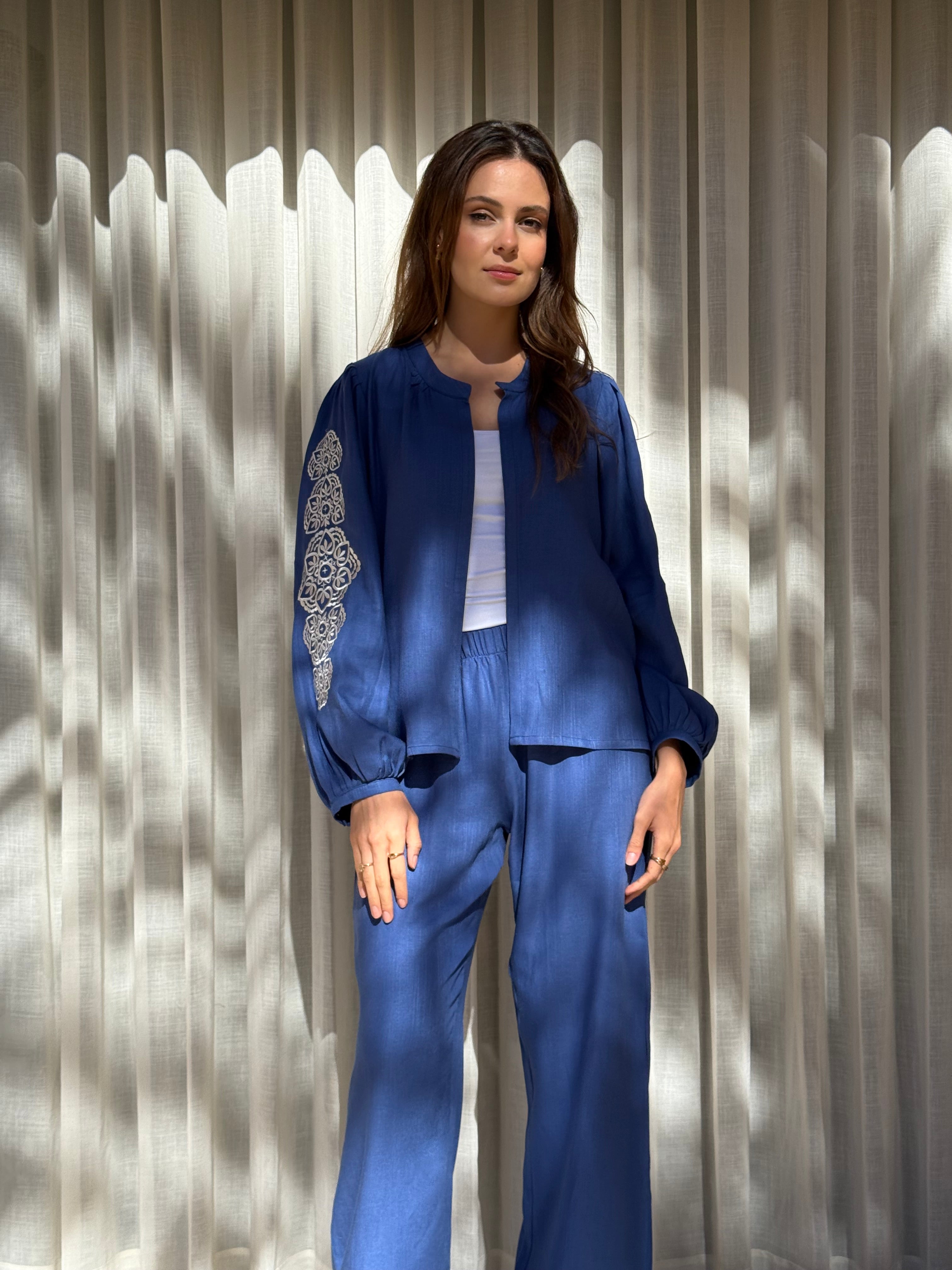 Beige brocade jacket