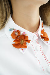 Yam orange chemise