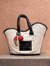 Watermelon Raffia Bag Charm